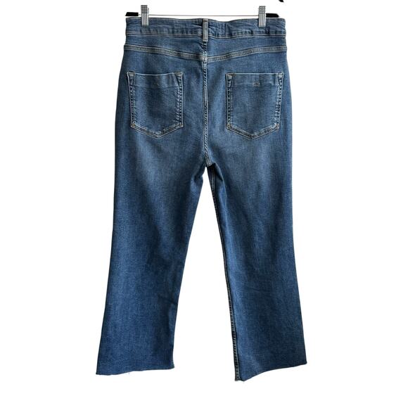 Anthropologie Pilcro Straight Jeans with Raw Hem Size 31 - Picture 7 of 11